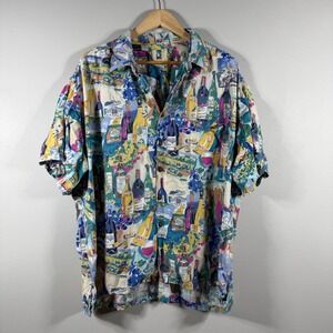 Kahala Vintage Hawaiian Shirt Multicolor Size XXL
